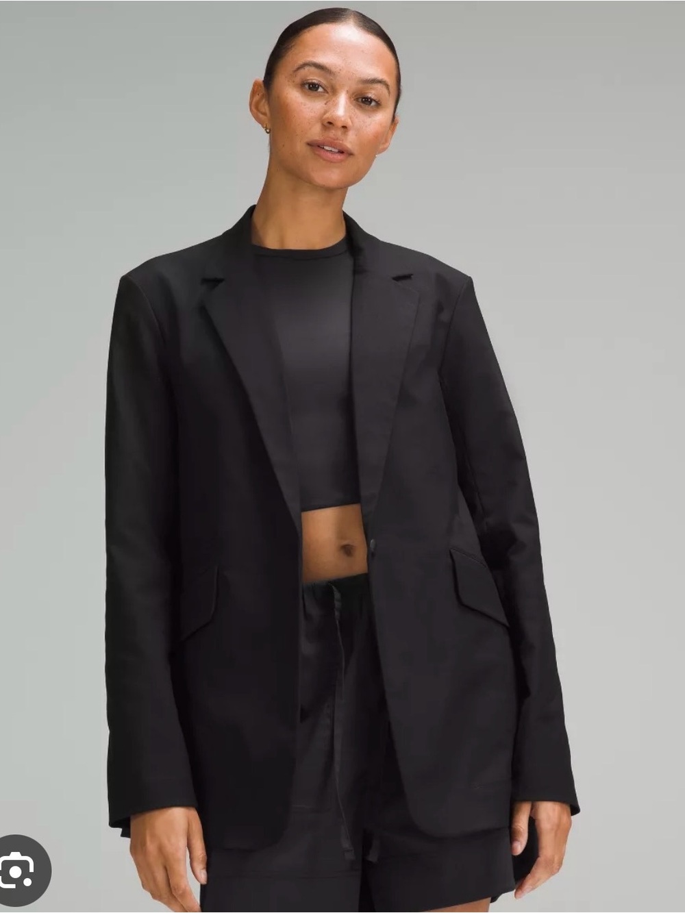 Lululemon Relaxed Fit Twill Blazer